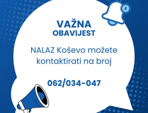 Privremeni kontakt telefon Koševo